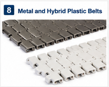 Metal & Hybrid Plastic Belts